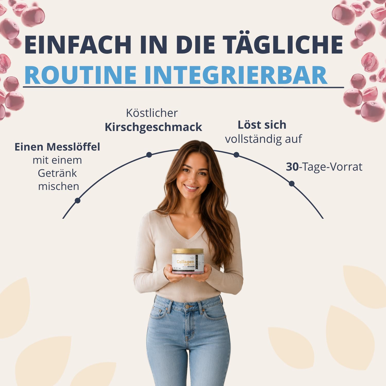Golden Tree Collagen Derma Lift – Kollagen Pulver, 150 g
