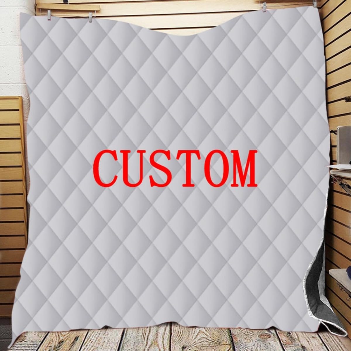 Couverture de couette personnalisée avec image pour lit 180x200