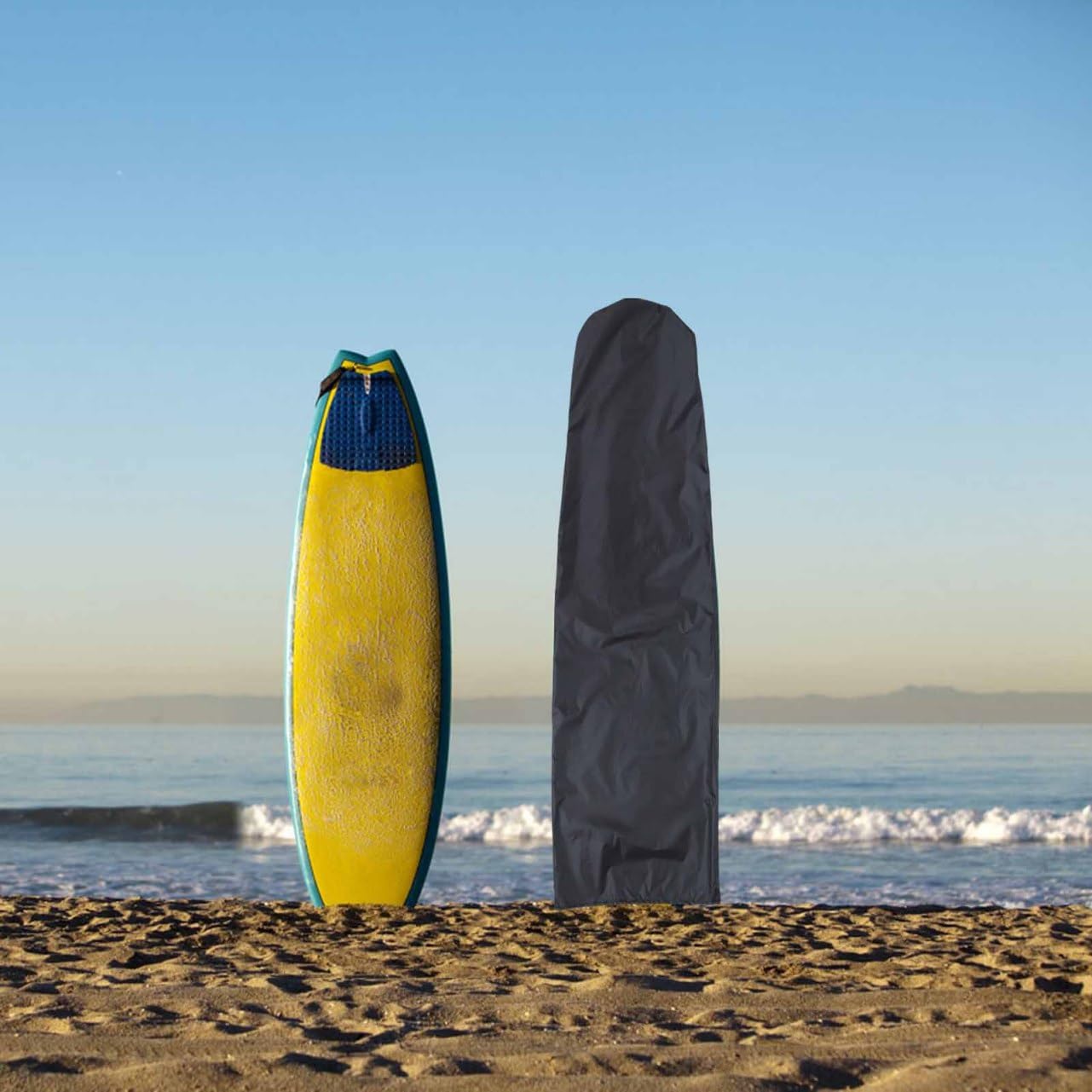 BESPORTBLE Cubierta de Tabla de Surf Cubierta de Spray para Kayak Playa Protecciones Snowboard Cubierta Impermeable Cubierta de Tabla de esquí Cubierta de esquí Ligera Tela Oxford 210d