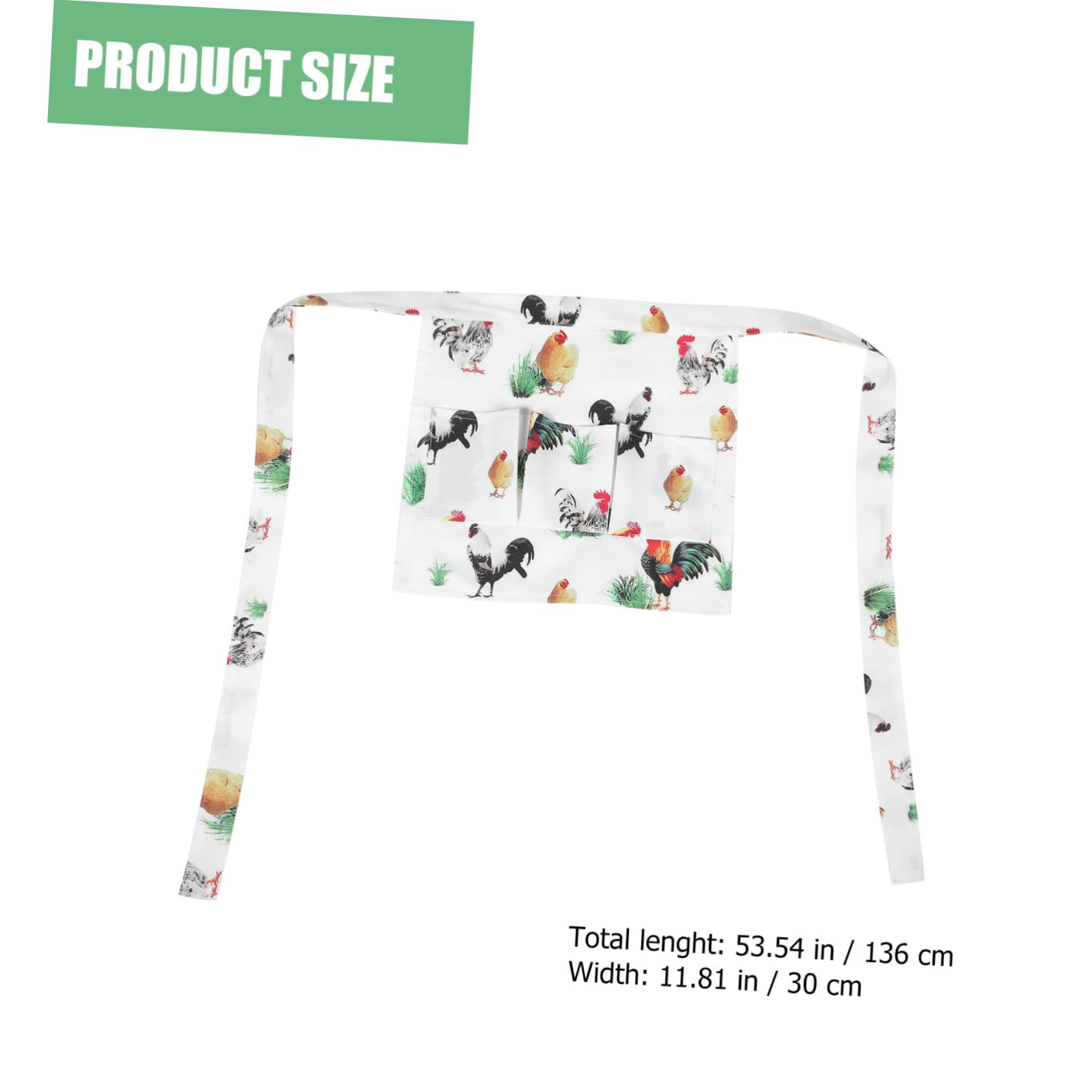 TOPBATHY 3 Pz Grembiule Raccolta Uova Raccolta Delle Uova Grembiule Da Cucina Azienda Agricola Azienda Con Di Gallina Tela Trasportare Le Tasca Bambino