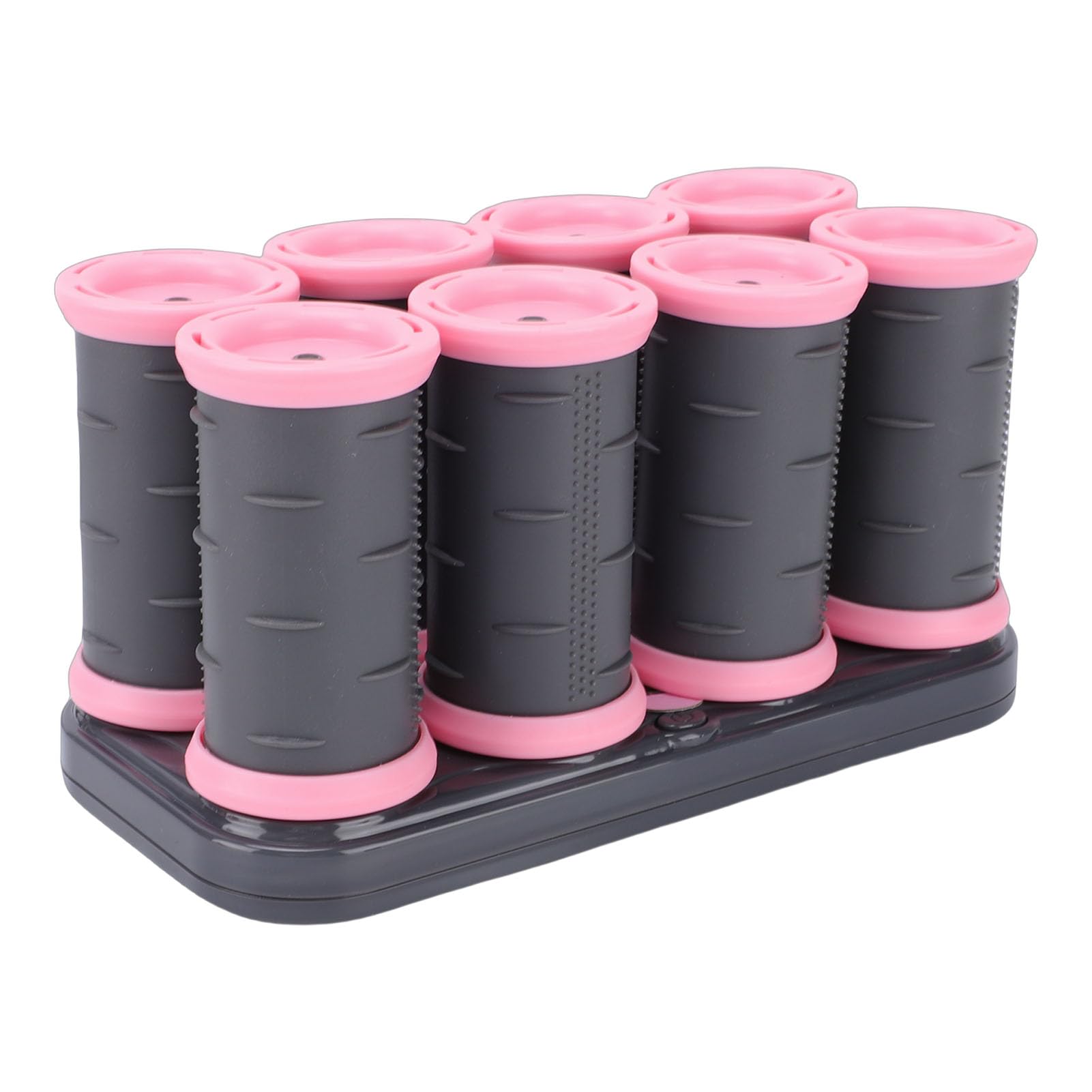 Generic Rodillo de Pelo Calentado, Calentamiento Rápido, Rizos de Larga Duración, Rodillos Calientes Eléctricos para Kit de Peinado para Mujeres, 8 Piezas