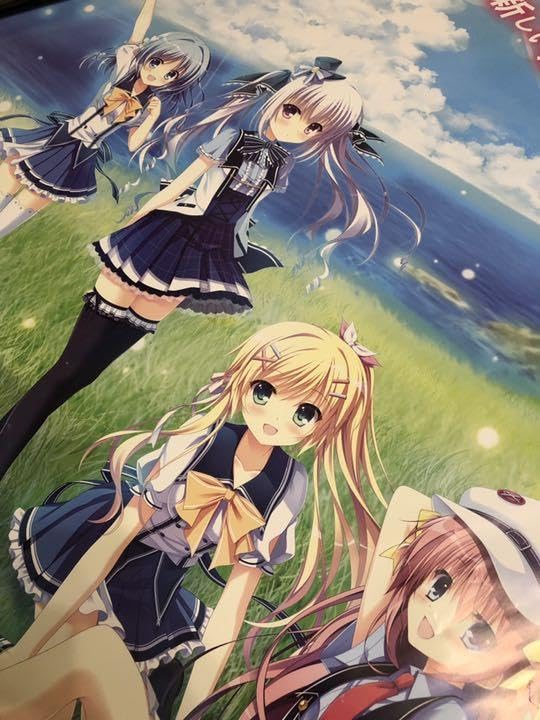 非売品】D.S. ダルセーニョ たにはらなつき 鷹乃ゆき B1 ポスター