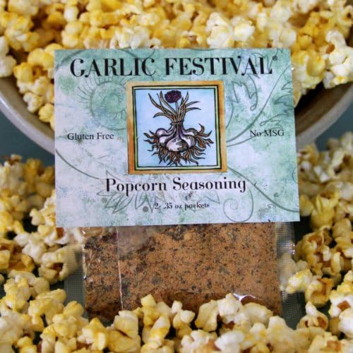 Garlic Festival Foods Garlic Popcorn Seasoning