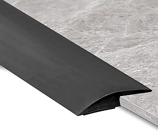 10Ft Carpet Floor Transition Strip, Self Adhesive Floor Edging Trim Strip, Floor/Door Flat Transition Strip & Floor Vinyl Floor Edge Trim Laminate Floor Gap Covering Joining Strip