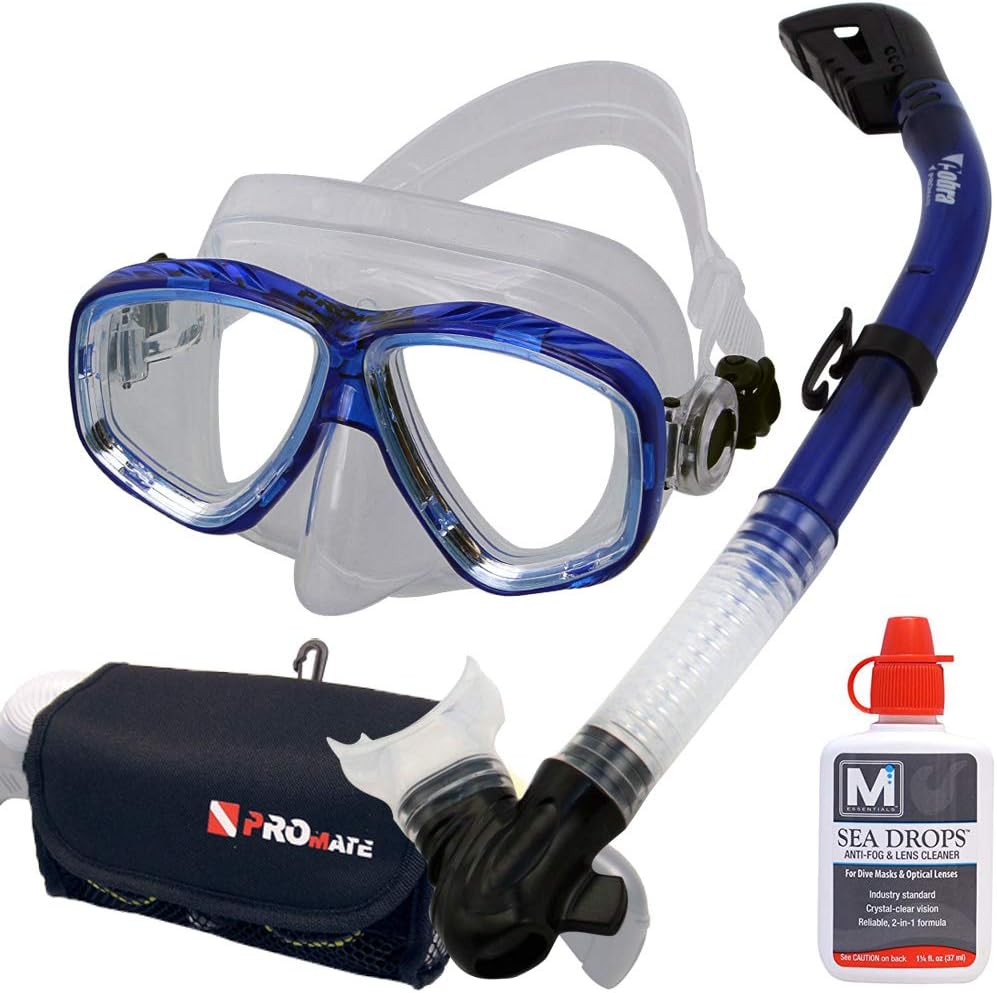 Scuba Dive mask Snorkel Set Gear Bag SeaDrops de