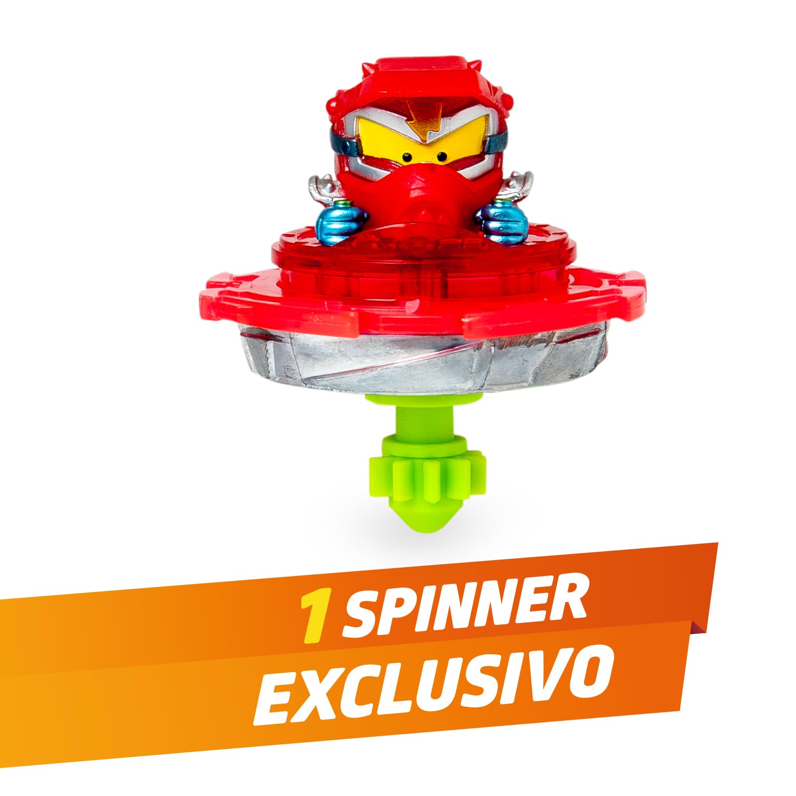 SUPERTHINGS KAZOOM Power – Turbo Spinner Villano. Vehículo con Lanzador de peonza. Incluye 1 Turbo Spinner y 1 Kazoom Exclusivo. — view 3