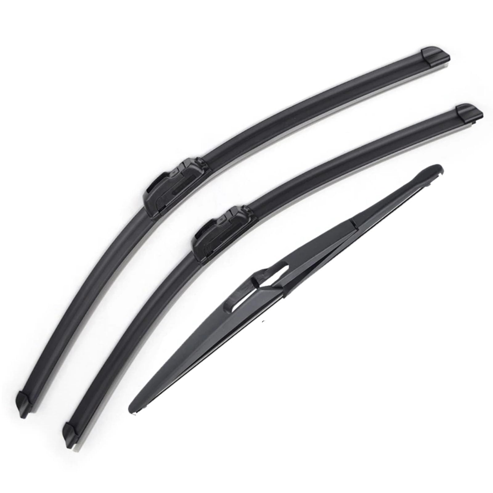 Tergicristallo Anteriore Per Ricambi Auto Per Clio MK2 1998-2005 | Set spazzole tergicristallo anteriori posteriori Kit di aggiornamento 21"21"12" 3 pezzi