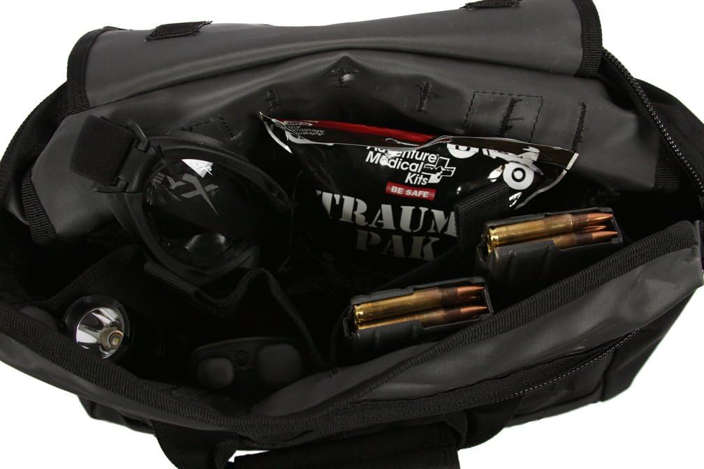 LA Police Gear MOLLE Gear Bag, Utility Bag, Small Bug Out Bag, Tactical Range Bag, Ammo Storage Bag