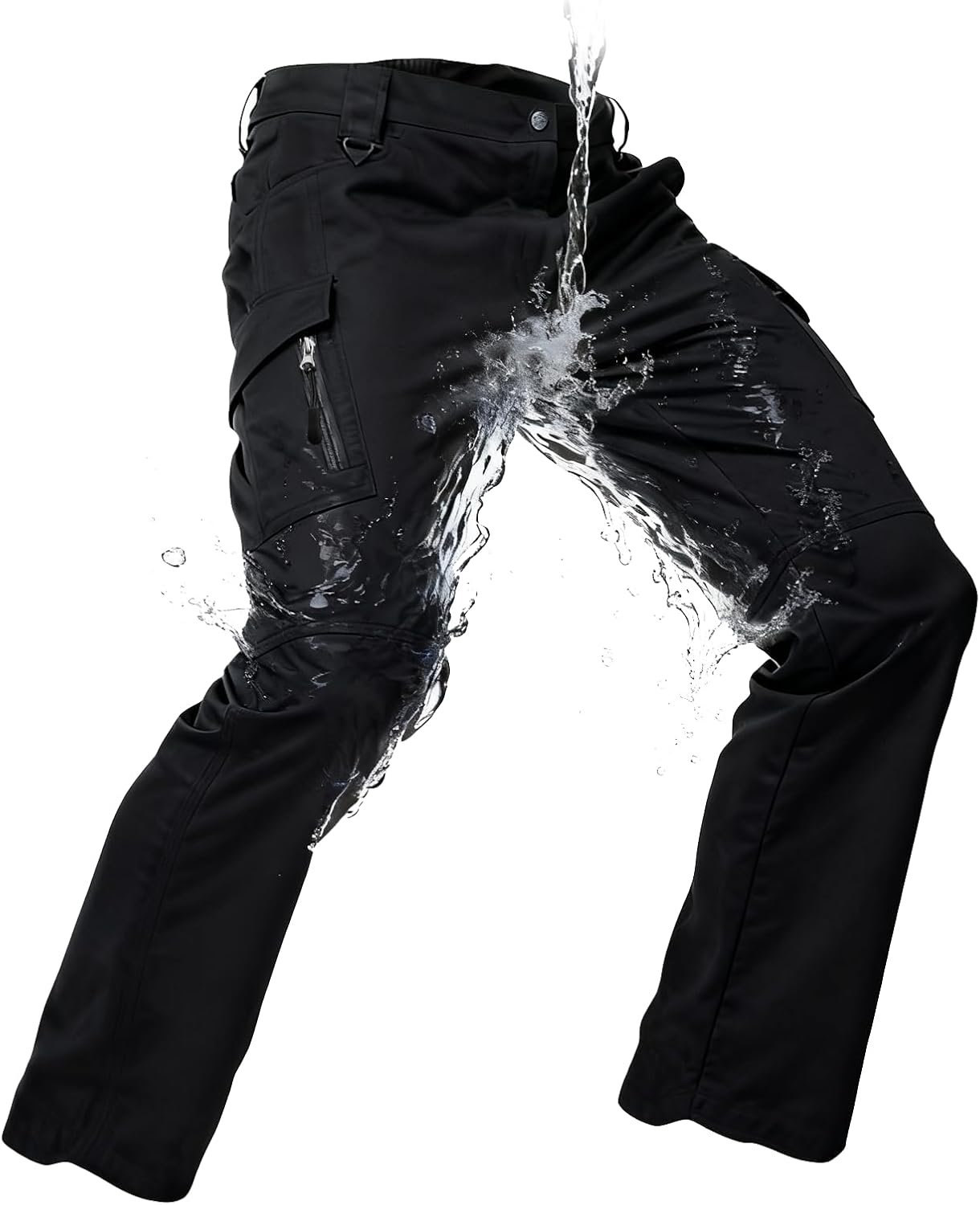 Waterproof Tactical Cargo Pants for Men with Multi-Pockets