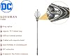 The Noble Collection DC Comics Aquaman's Trident - 73.5in (187cm) Long Lightweight Cosplay Replica - Justice League Film Set Movie Props Gifts