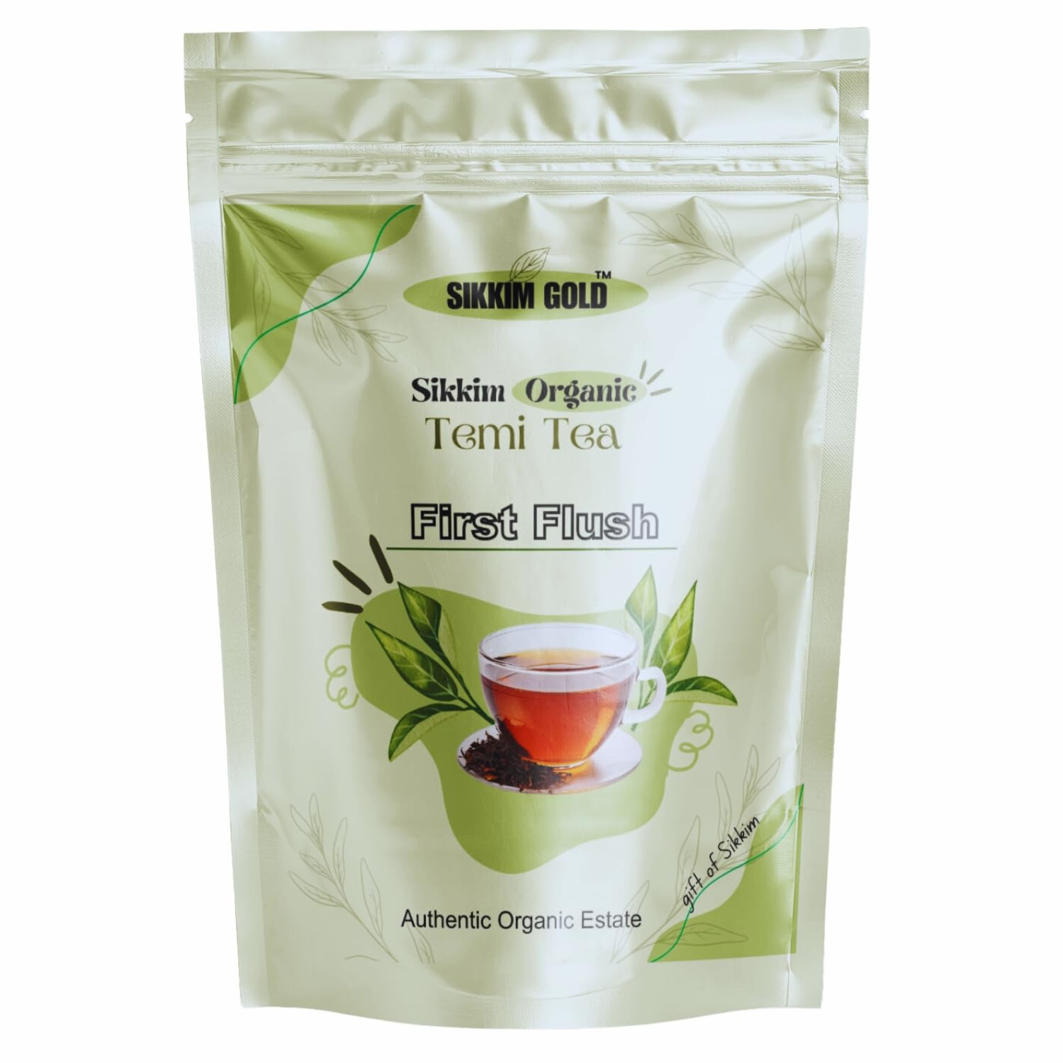 SIKKIM GOLD-TEMI TEA SIKKIM ORGANIC | FIRST FLUSH TEA| 100GM| AUTHENTIC FIRST FLUSH | LOOSE LEAVE | CERTIFIED ESTATE | GREAT TASTE