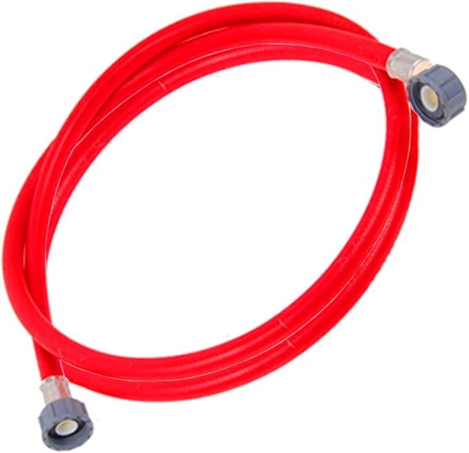 SPARES2GO Universal 2.5m Extra Long Dishwasher Hot Water Fill Inlet