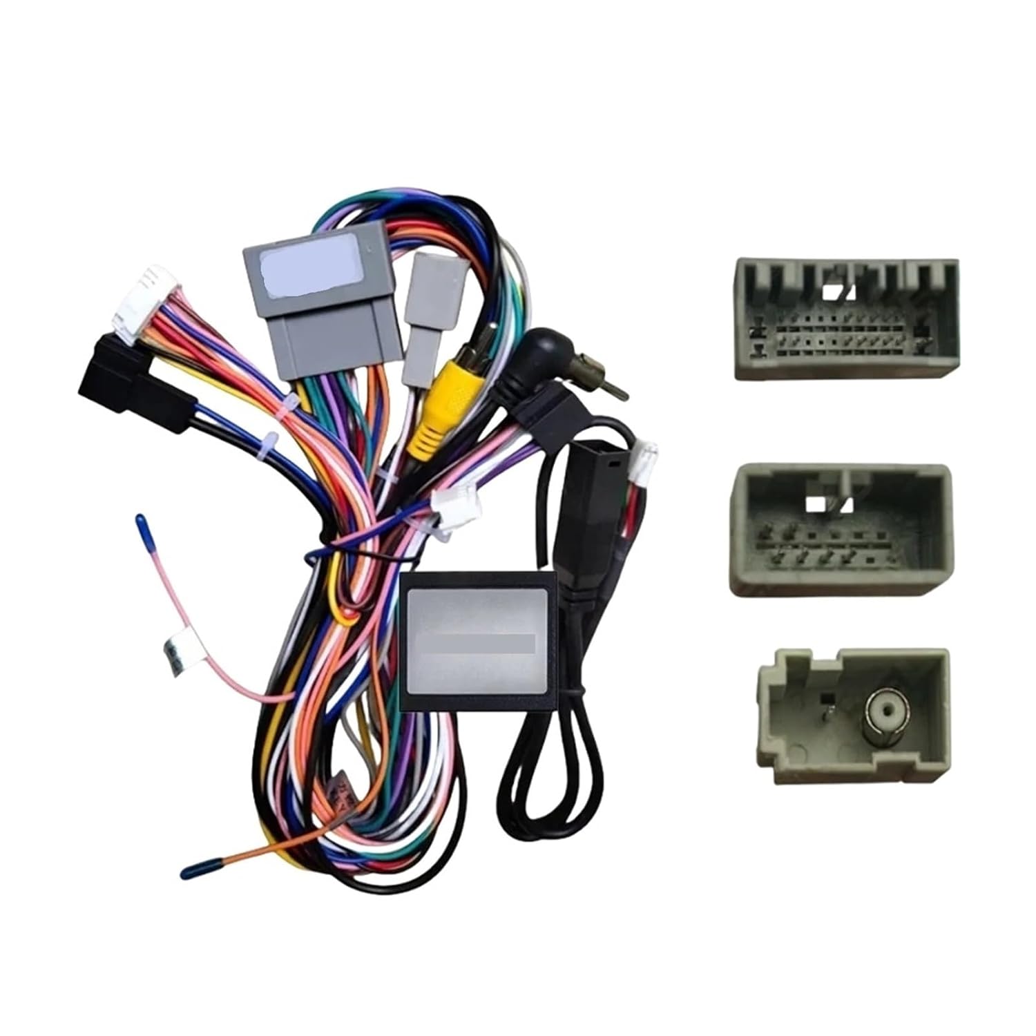 Car Audio Wiring Harness with Box Compatible with Honda Accord Civic Aftermarket 16pin CD/DVD Stereo Installation Wire Adapter(Only Canbus)