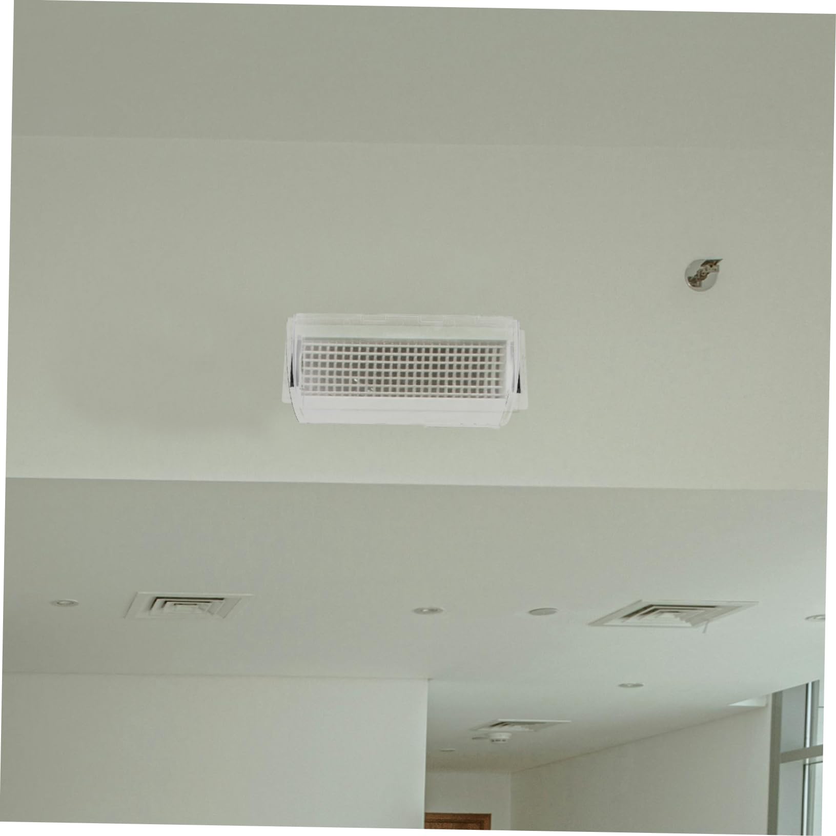 jojofuny Deflector de Ventilación Magnético y Mejora la Ventilación Hogar 2 Piezas, Plástico Resistente, Fácil Instalación para Suelo, Pared y Techo