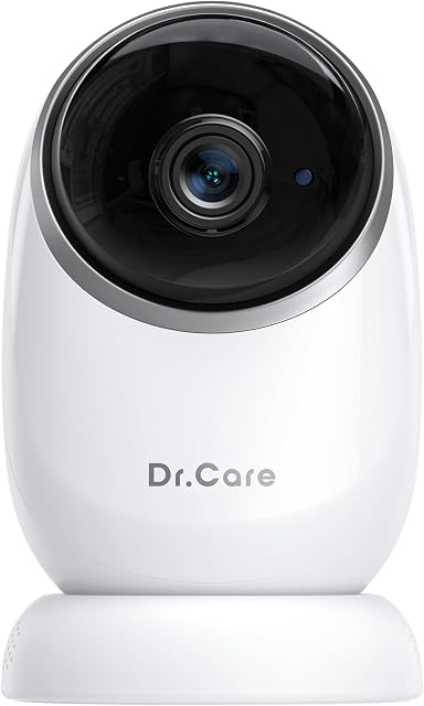 Dr.Care Add-on Baby Camera for Dr.Care NovaView/VAVA Baby Monitor, Night Vision, Real-Time/VOX, 2X/4X Zoom, Pan & Tilt, 1000ft