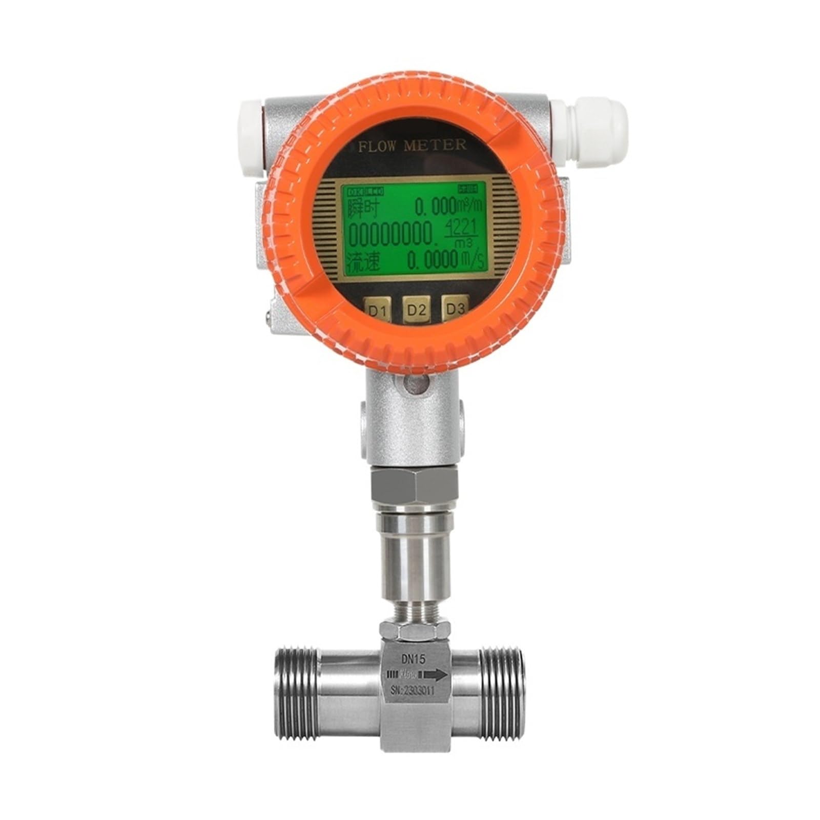 WQGQPXOB Flow Meter Liquid Electronic Digital Sensor