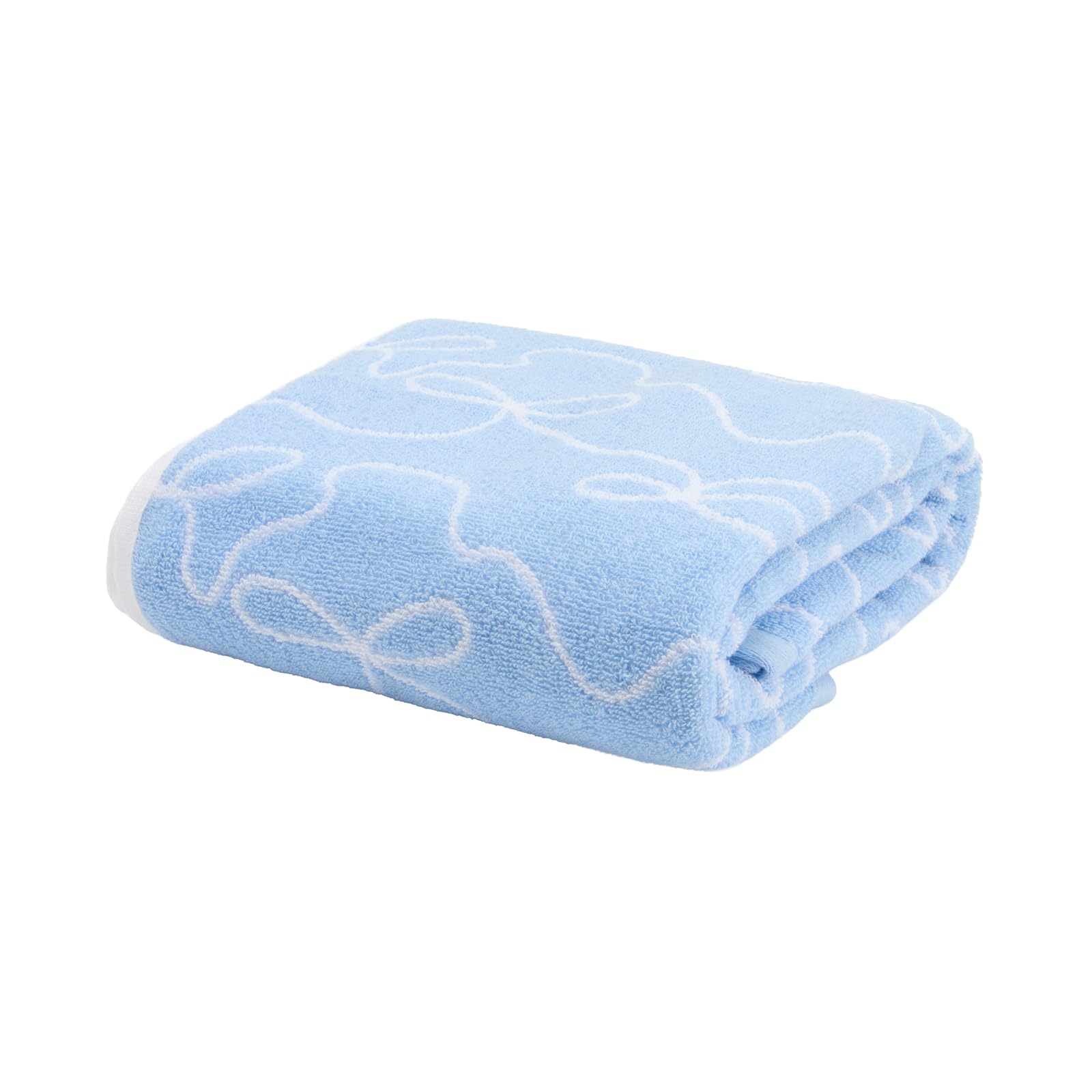 OHS Hand Towels for Bathroom, Quick Drying Towel - Blue, 1pc
