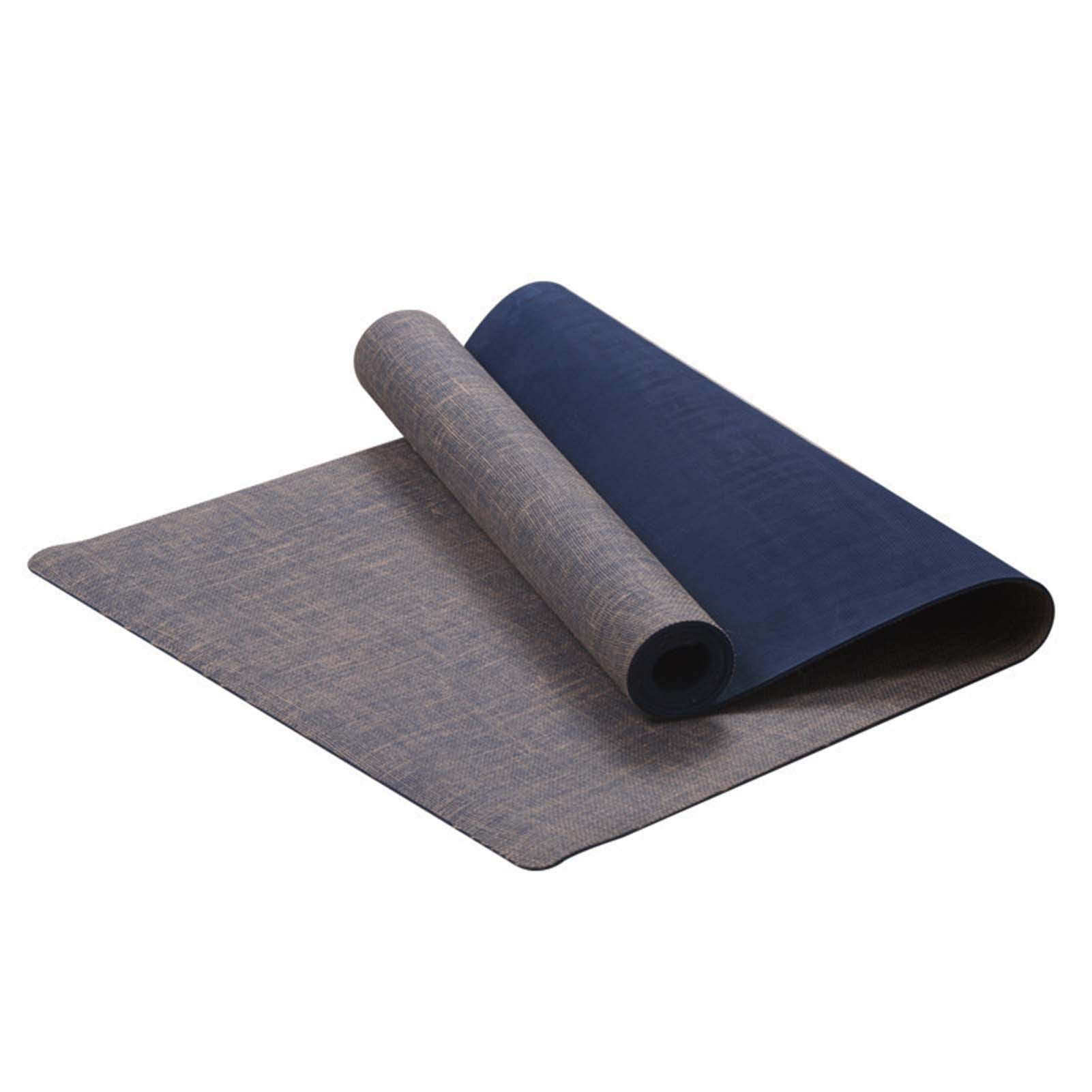 Premium Yoga Mat Materassino Ginnico Eco-Friendly Gomma Naturale Double-Sided Antiscivolo Fitness Mat