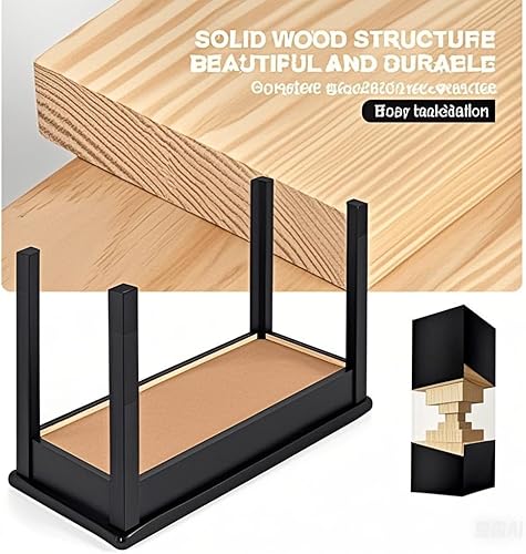 Miniatura 4 de Silla de piano con taburete de almacenamiento y tapicería de madera con teclado de piano Duet, impermeable y antideslizante, color negro