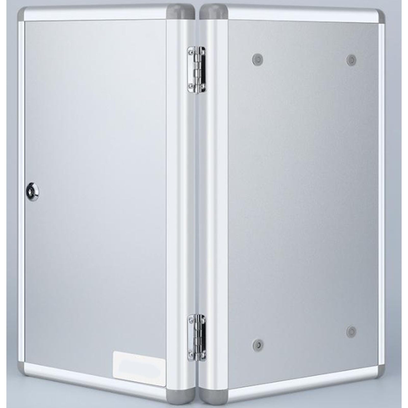 Armoire à clés murale verrouillable en métal pour 32/48/72/96/120 clés – Idéal pour la maison, le bureau, la voiture et les locations (96 clés)