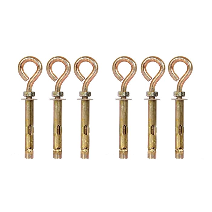 Buy Masonry Anchors Eye Bolt, M6 x 60mm Eye Shield Bolts, Expansion
