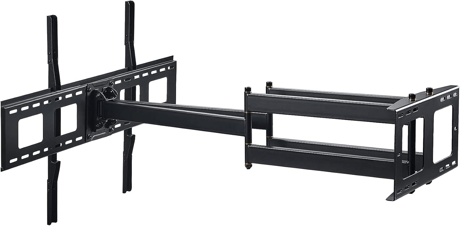FORGING MOUNT Long Extension TV Mount,Dual Articulating Arm Full Motion TV Wall Mount Bracket with 43 inch Long Arm,Fits 50-100 Inch LCD,OLED 4K Flat/Curve TVs,Holds 165 lbs,VESA800x600mm & 8ft HDMI : Electronics