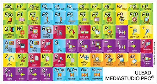 Ulead MediaStudio Pro - Sticker para Teclado miniatura 1