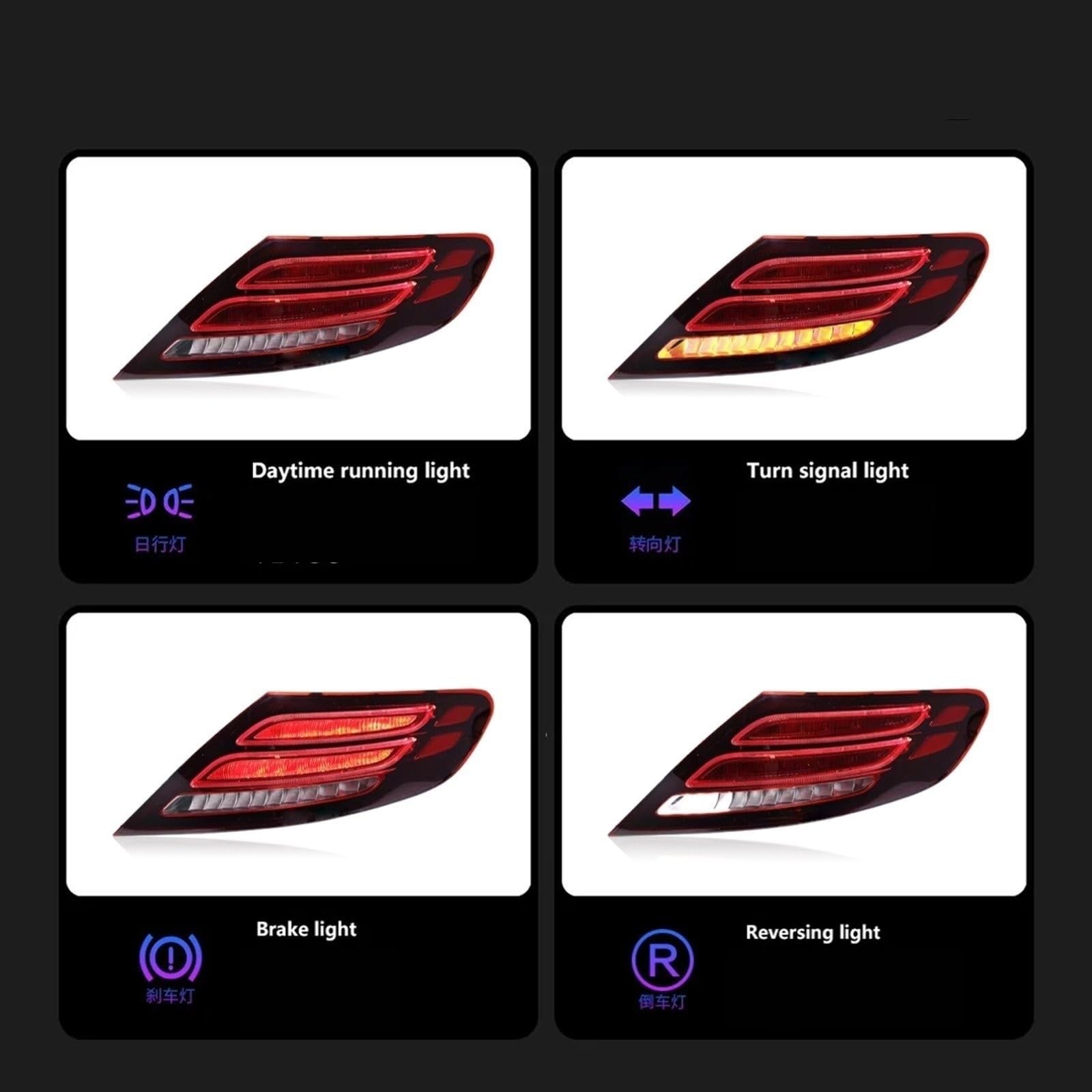 Para Mercedes Para Benz SLK R172 2011-2019