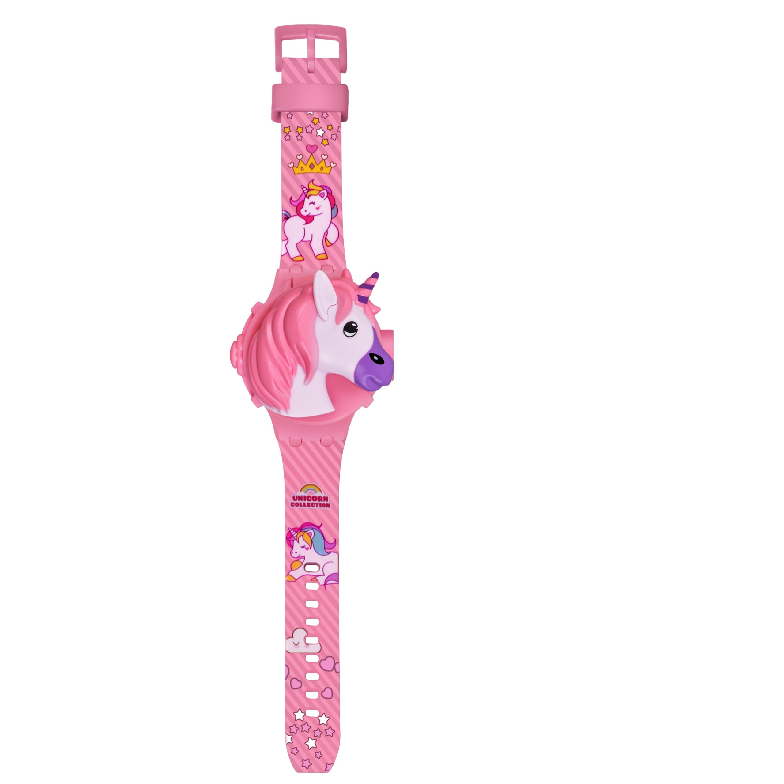 SWADESI STUFF3D Cartoon Back Ground MULTILIGHT Digital Kids Watch for Girls