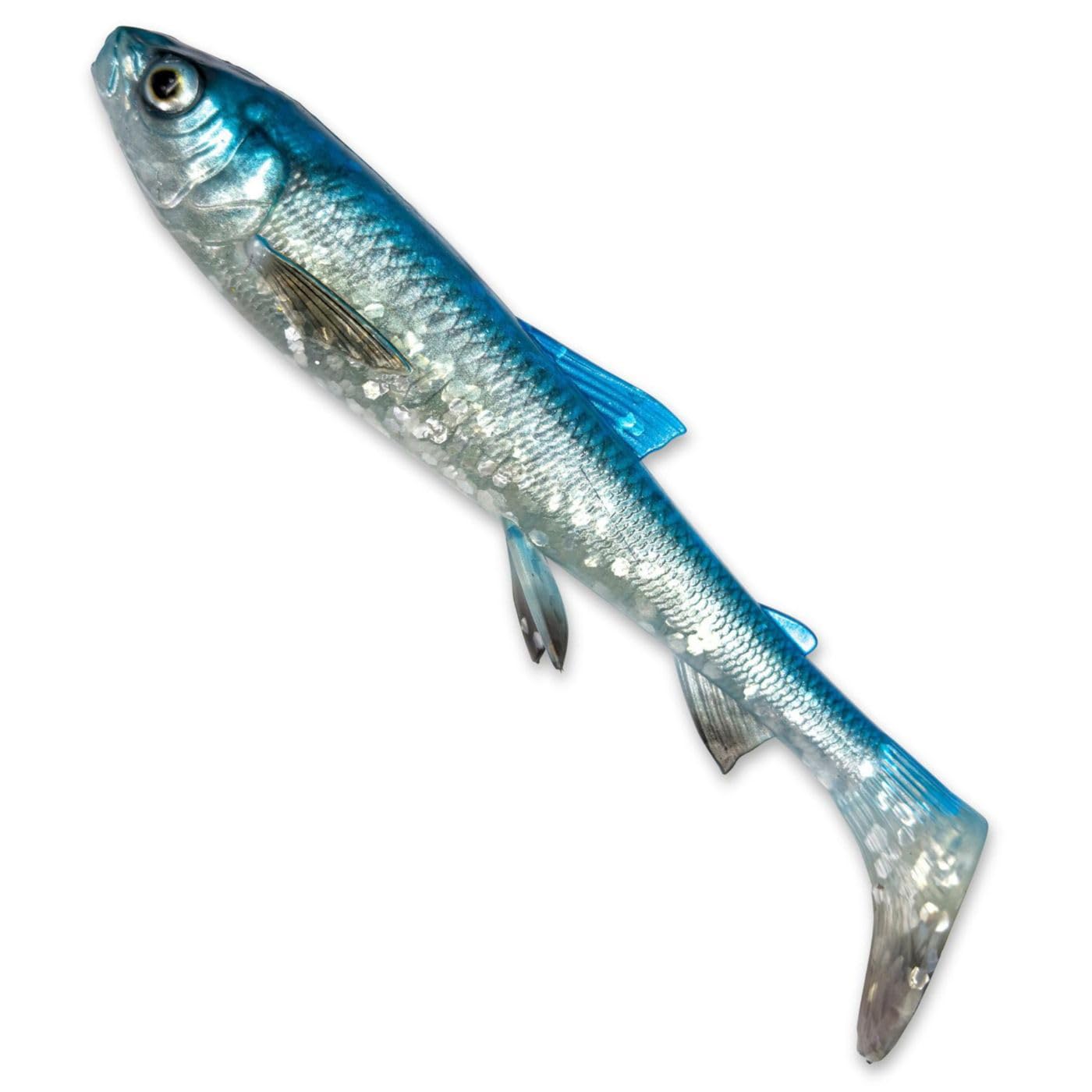 Savage Gear 3D Whitefish Shad rubber fish, colour: blue silver, length / weight / package contents: 23 cm / 94 g / 1 piece — image 1