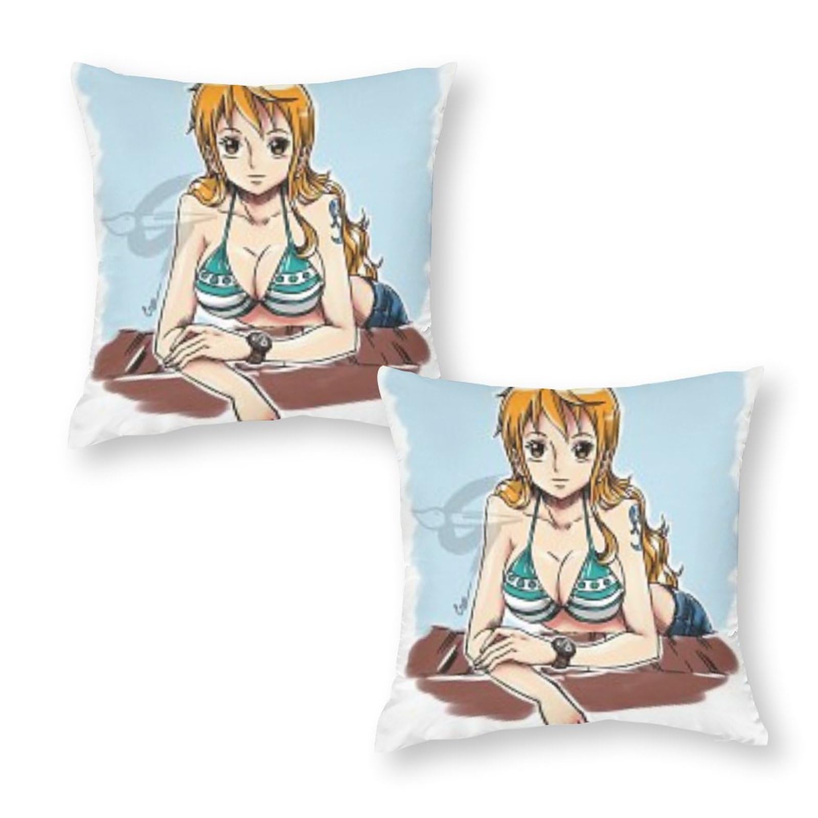 Amazon｜ワンピース ナミ (5) 抱き枕カバー クッションカバー 人気