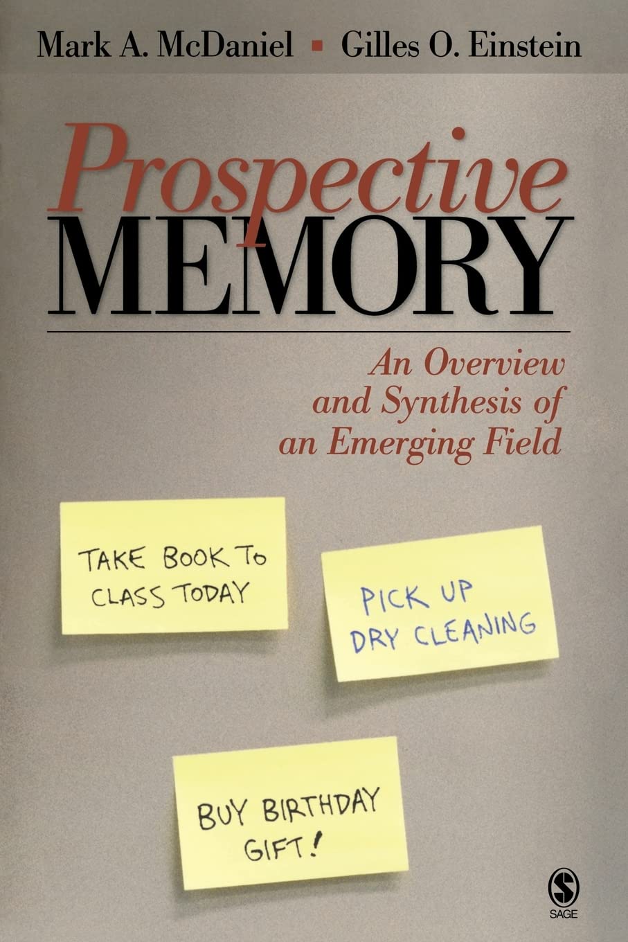 Amazon.com: Prospective Memory: An Overview and Synthesis of an ...