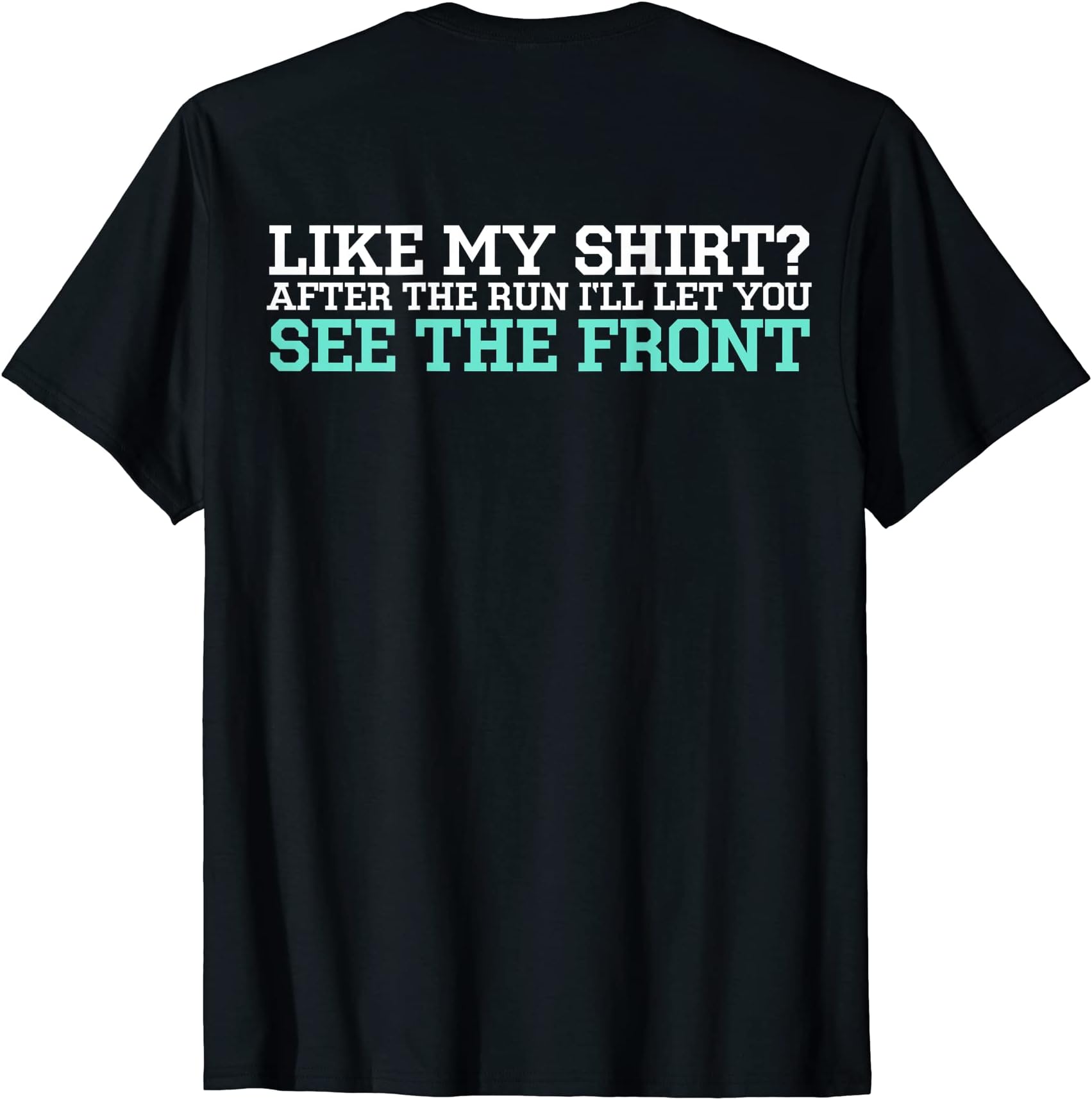 RunnersParadiseCross Country Running Shirt With Back Print - Funny XC Shirt