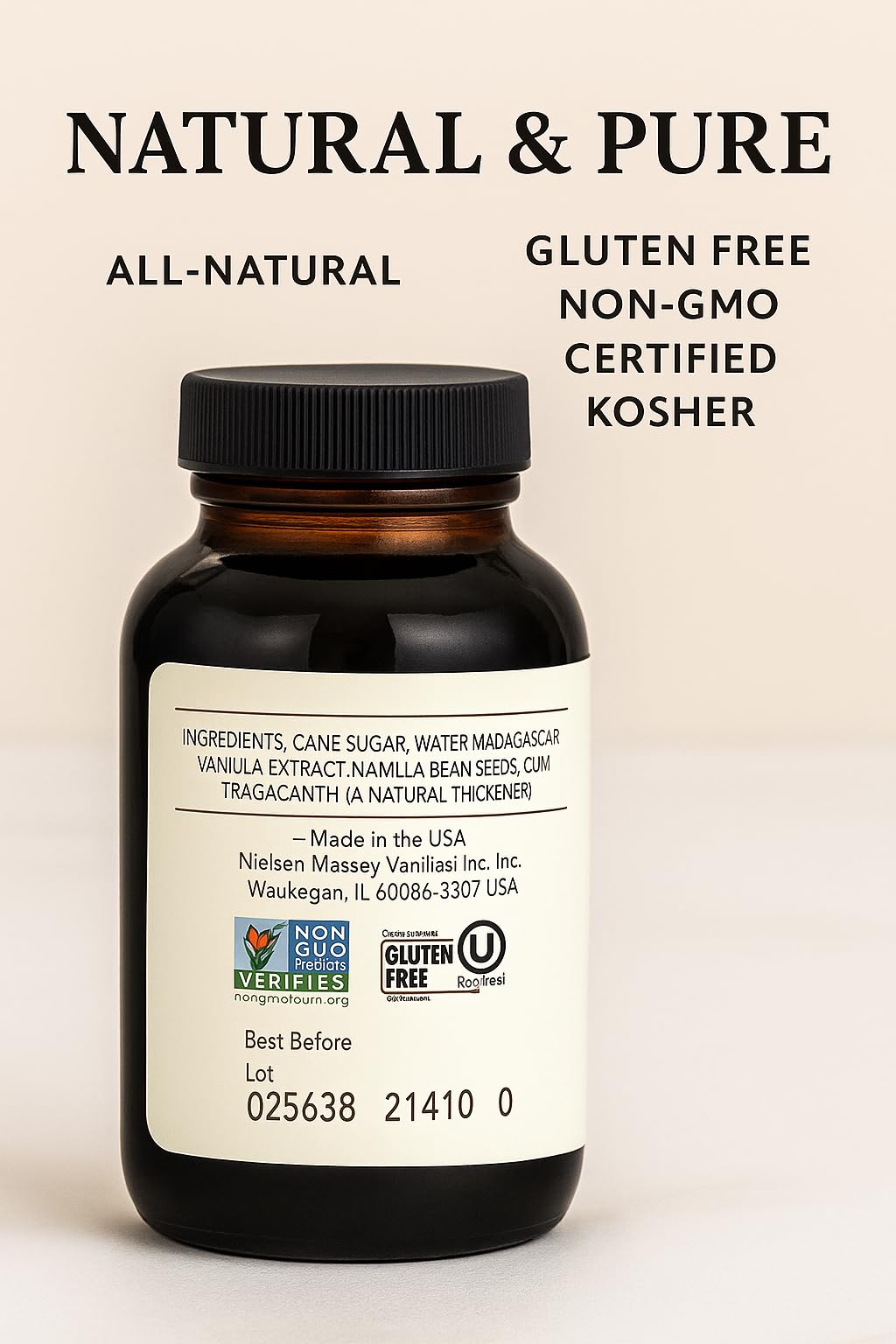 Amazon.com: Nielsen-Massey Pure Vanilla Bean Paste, 10 oz | All