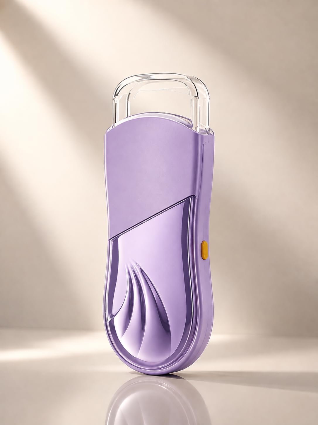 Heated Eyelash Curler - 3 Temp Settings, Electric Lash Curler with Heat-Sensitive Silicone, 5s Fast Heating, 24H Long-Lasting Curl, Type-C Rechargeable, Mini Design, Gift for Women, Purple A1