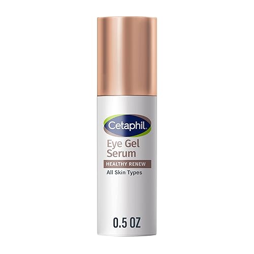 Cetaphil Healthy Renew - Suero de gel hidratante para ojos de 0.5 onzas, crema para debajo de los ojos las 24 horas para antienvejecimiento, reduce