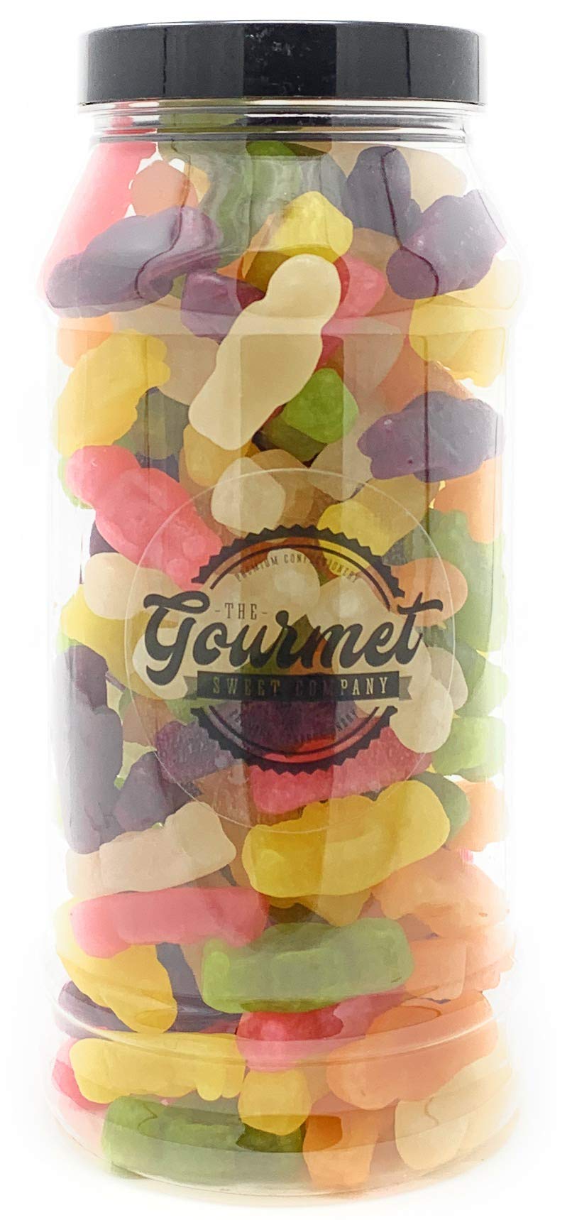 Smiley Faces Retro Sweet Shop Jar by The Gourmet Sweet Company — view 43