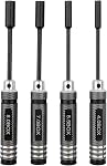 4PCS RC Outils de réparation Pilotes en écrou 4.0 5.5 7.0 8.0mm Jeu de tournevis Hex pour RC Modèles Avion de bateau de voiture