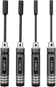 4PCS RC Repair Tools Nut Drivers 4.0 5.5 7.0 8.0mm Hex Screwdriver Set for RC Models Car Boat Airplane