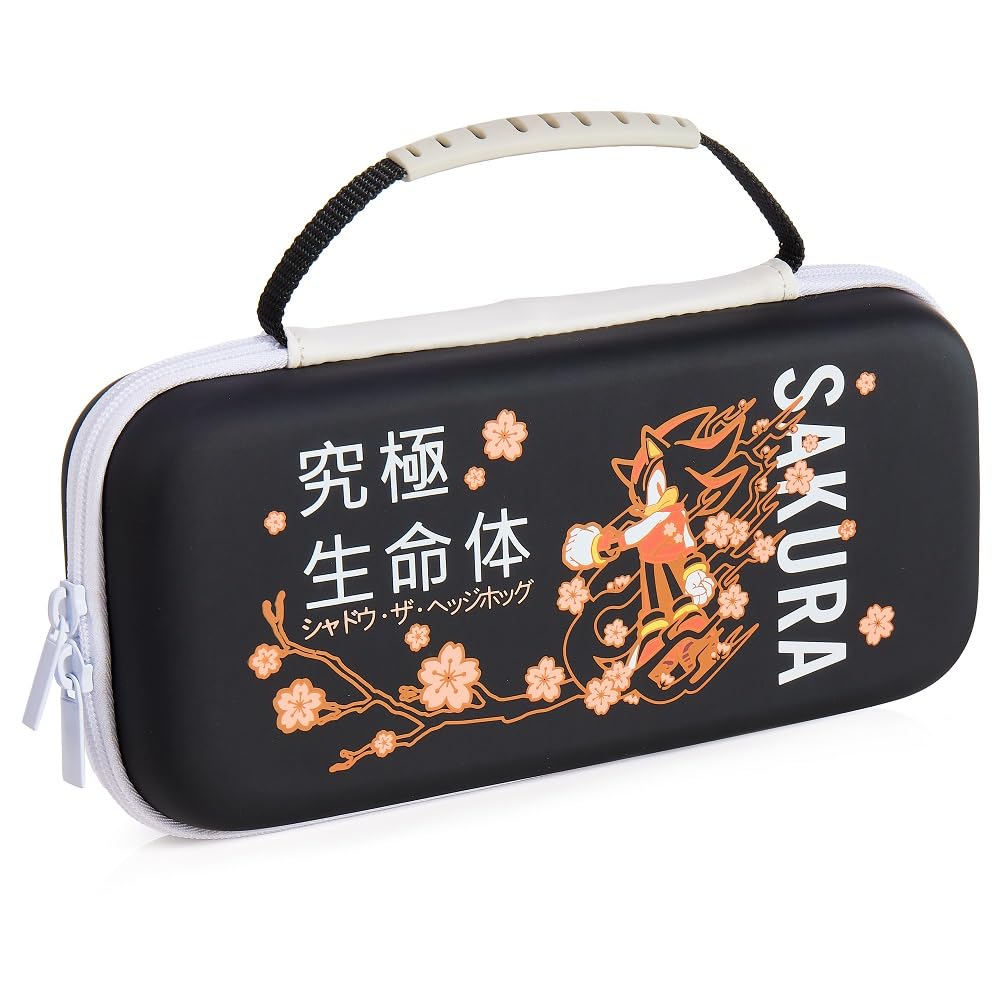 Numskull Official Sonic The Hedgehog ‘Sakura - Shadow The Hedgehog’ Case for Nintendo Switch