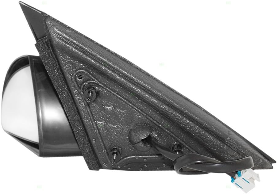 Brock Replacement Driver Power Side Door Mirror Heated Textured Base Compatible with 06-13 Impala & 14-16 Impala Limited 25836101