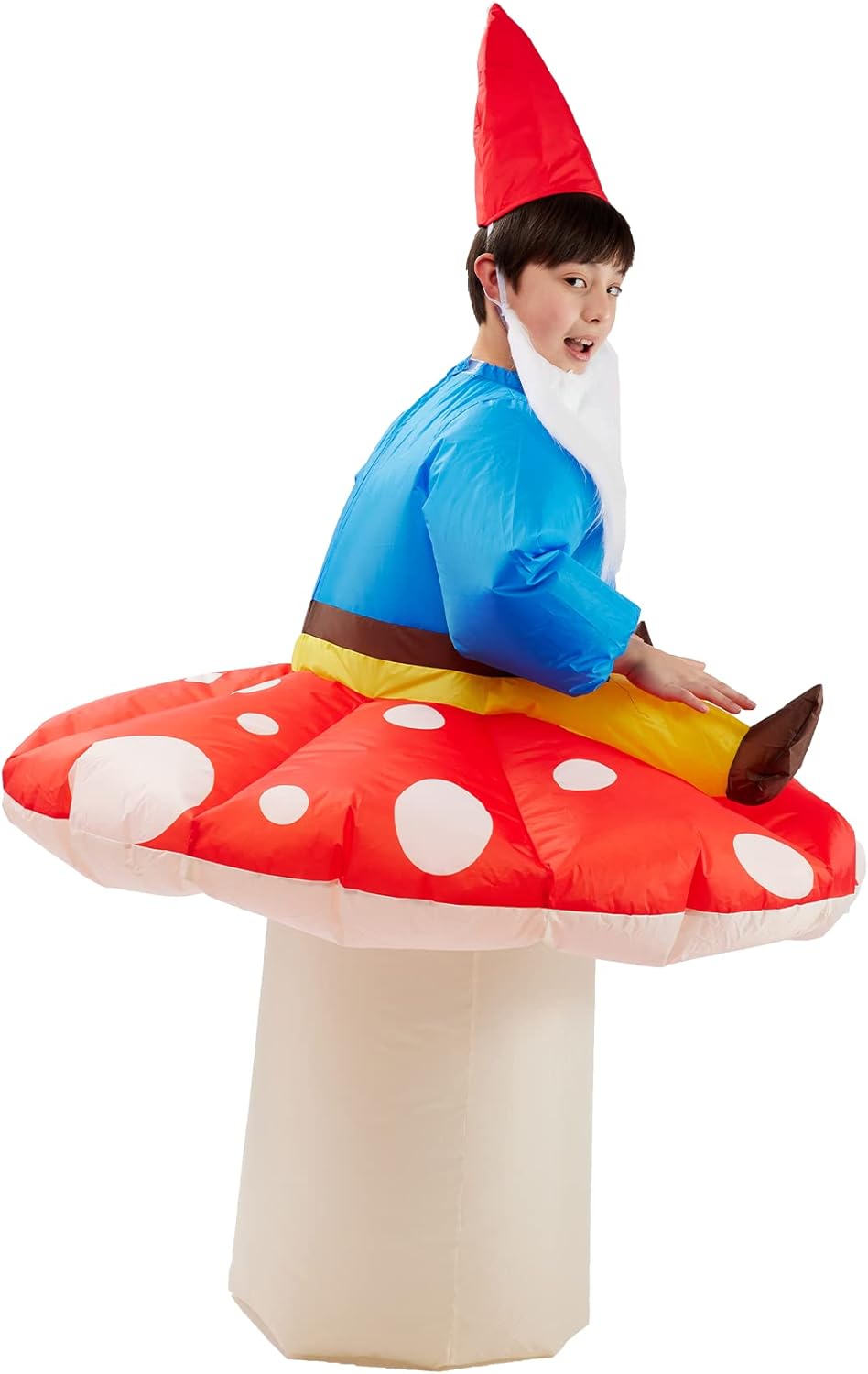 Buy Spooktacular Creations Inflatable Costume for kids, Mushroom Air