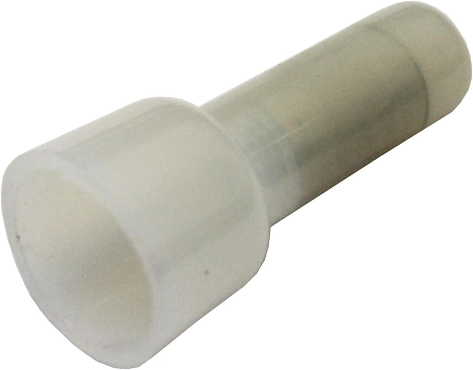 All Trade Direct 20 x Medium Closed End Connectors Clear Nylon Insulation Wire Crimp Terminals