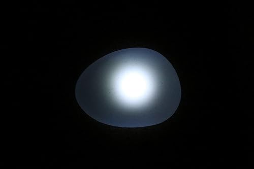 Miniatura 2 de Britta Products Piedras solares para adoquines – Luz LED solar impermeable para caminos de jardín y escaleras – Marcadores LED de piedra blanca fría