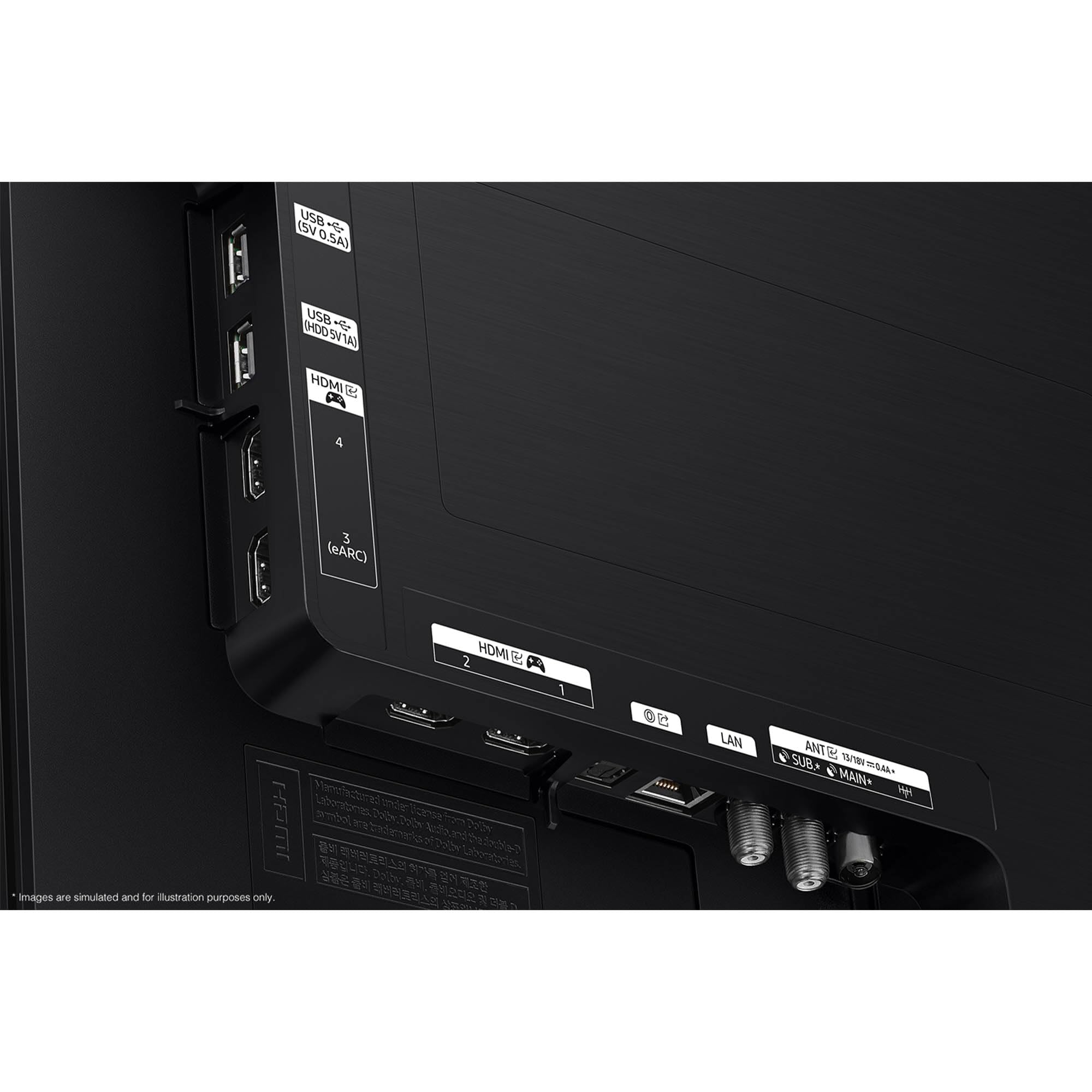 Samsung OLED 4K Vision AI Smart TV 55'' QE55S95FATXZT, NQ4 AI Gen4 Processor, 4K AI Upscaling, Glare Free, Dolby Atmos & OTS+, Infinity One Design, PACCHETTO INTRATTENIMENTO, 2025
