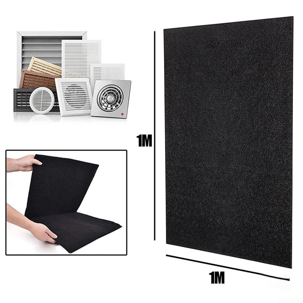 pezzi 17,5x2,4 cm Filtro al carbone per cappe da cucina, Filtro