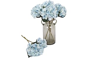 Kisflower Artificial Hydrangea Flowers Bouquet