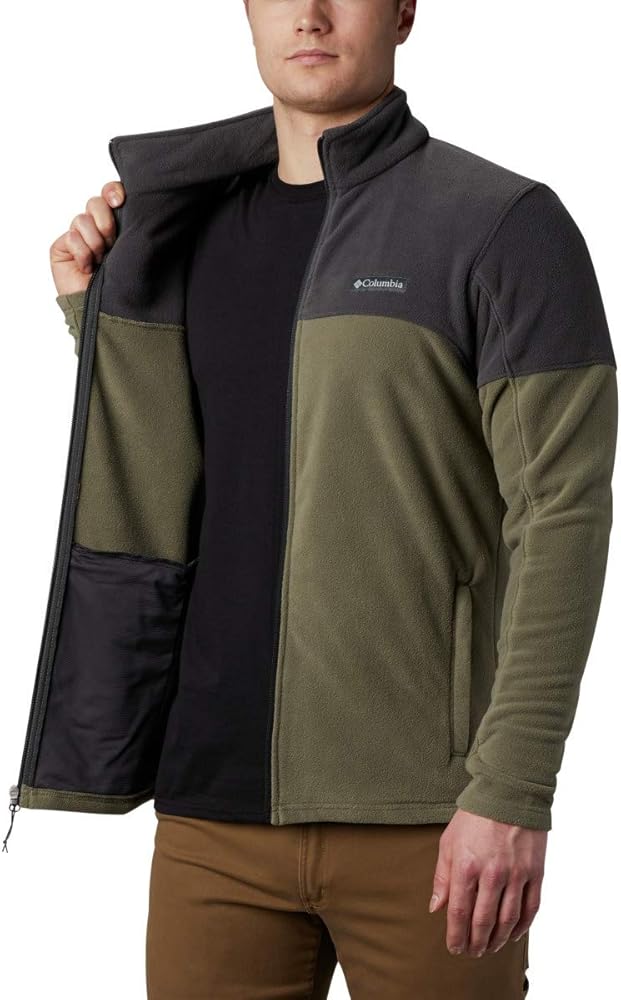 Amazon.com: Columbia Men's Basin Trail III Full Zip, Stone Green