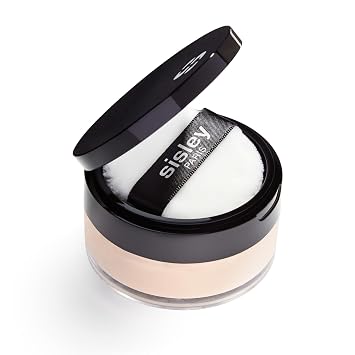 Sisley Paris Phyto-Poudre Libre, 2 Mate - Beauty-Enhancing, Ultra-Light Loose Translucent Powder - Mattifies Skin & Sets Makeup - All Skin Types - Includes Velvet Powder Puff