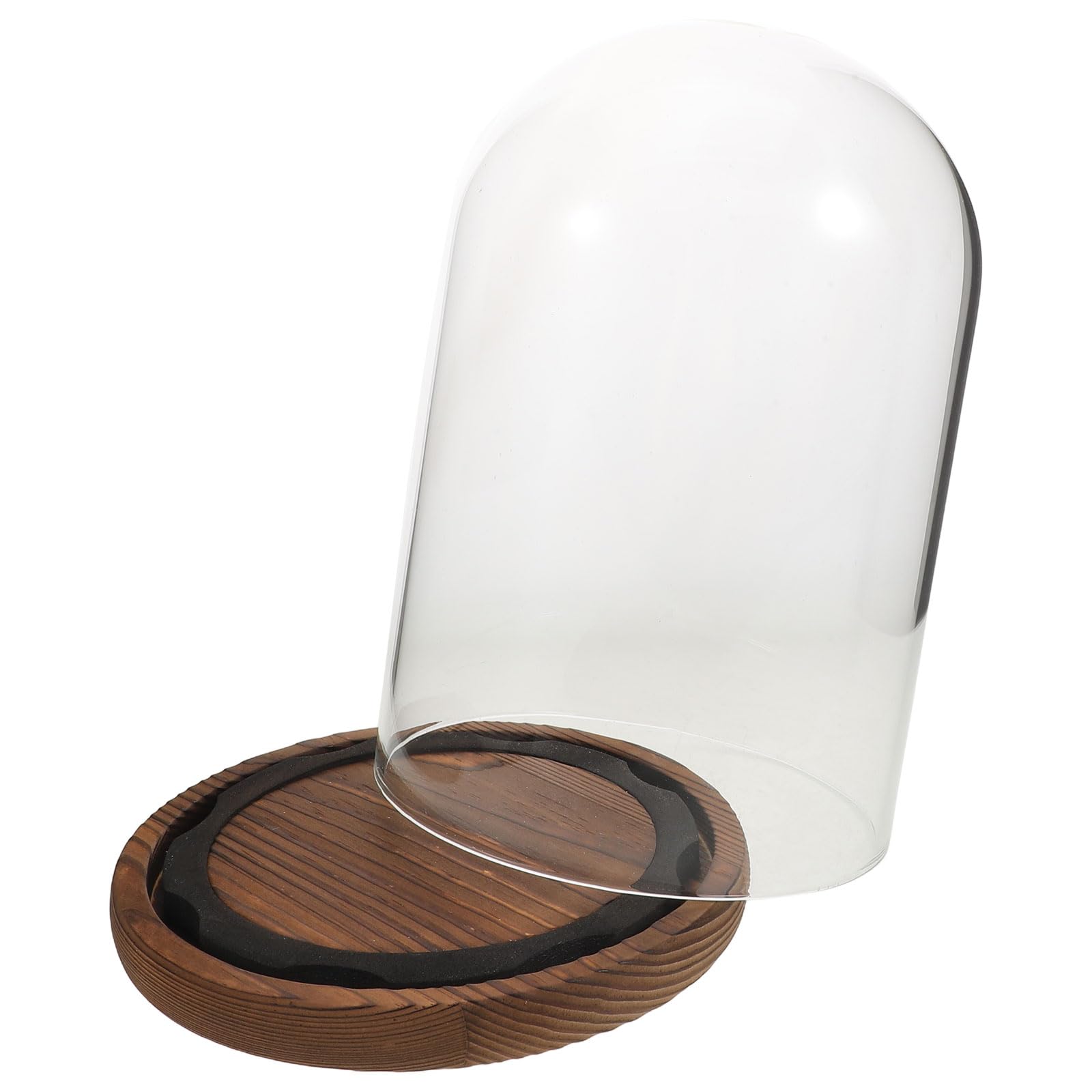 Cloche en verre anti-poussière pour protéger vos objets précieux